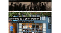 Desktop Screenshot of centerportion.com